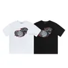 Дизайнерская модная одежда футболка футболка Tees trapstar panther hd print с коротким рукавом уличная тенденция негабаритная круглая шея хлопчатобу