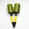 Hair Brushes Wooden With Boar Bristle Mix Nylon Styling Tools Professional Round 6pcs set 230509