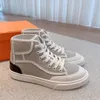 23S/S Top Brand Men High Top Get Up Sneaker Shoes The Calfskin Кожаные тренажеры Ultra-Light Skateboard Walking Discount обувь Eu38-46 коробка