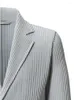 Jackets masculinos YUDX 2023 Summer Miyake Pleated Logo Casual Sense Senior Color Solid Fashion Jaqueta masculina