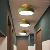 Ceiling Lights Modern Led Nordic Wood Lighting 220V 12W Fixture Indoor Luminaire Kitchen Living Bedroom Home Decor Lamps