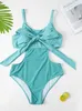 Damen Plus Size Bademode Cikini New Oversized OnePiece Color Contrast Badeanzug Plus Size Bikinis Set Sommer Strand Bademode Badeanzug für Damen Z0508