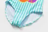 Maillots de bain pour enfants 1-8 ans bébé ananas imprimé fille un maillot de bain de plage pour enfants bikini P230602
