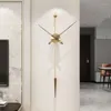 Duvar Saatleri Metal Elektronik Saat Sessiz Ofis Lüks Minimalist Akıllı Modern İskandinav Reloj De Pared Creativo Ev Dekor