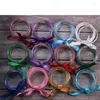 Bangle 5pcs/set Glitter Jelly Bangles All Weather Stack Silicone Birthday Gift For Women Men Friendship Bracelets