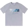 Ontwerper Mode Kleding T-shirt Tees Trapstar Wit Blauw Handdoek Borduurwerk Trend merk Heren Dames Koppel Zomer Korte mouw Shorts Sport Set Luxe Casual Straat