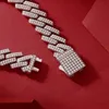 Chain All Real Cuban Hip Hop Bracelet For Men Women Diamond 100% 925 Sterling Silver 18k Gold Plated Teen Girls Gifts 230508
