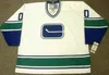 Vancouver 1970's Vintage Double Stitched Hockey Jerseys Custom elk nummer en elke naam snelle verzendkanucks