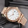 Relogio masculino masculin Lumineux montres Luxury Watch Fashion Black Callendar Gold Bracelet Ferming Ferp Master Mas Maly Gifts Couples