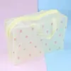 Clear Transparent Plastic PVC Travel Makeup Bag Cosmetic Toiletry Zip Bag Pouch 100pcs