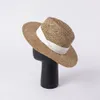 قبعات حافة بخيل أزياء قش جوفاء للنساء صيف الشمس شاطئ الحماية للسيدات حفلة الجملة 230508