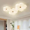 Lampki sufitowe Nowoczesna kształt kwiatu LED do salonu sypialnia lampy wyspy kuchennej lampy oświetleniowe do dekoracji wewnętrznej