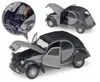 Diecast Model WELLY Model Car Diecast 1/24 Scale CITROEN 2CV 6 Charleston Classic Alloy Car Toy Vehicle Metallo Toy Car per bambini Collezione regalo 230509