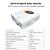 jsdsolar 5.5KW 11KW Sistema solare per la casa Kit completo con batteria LiFePo4 Inverter ibrido Pannello solare Off Grid Sistema di alimentazione fotovoltaico