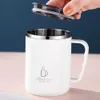 Tasse Thermos de 500ml, tasse en acier inoxydable 304 avec poignée, bouteille sous vide étanche, eau thermique portable isolée P230509