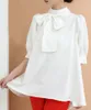 Blouses femininas camisas Komiyama doces chiques bluus busas mujer primavera verão 5 cores femme japão coreano tops de manga de sopro coreana 230509