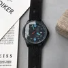 2023 Luxury Quartz Watch for Men Pilot Series casual Fashion Men premium wristWatch Black leather strap iwcs 24