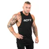 Mens tanktops mannen fitness kledingmerk training casual comfortabele singlets gym top bodybuilding ademende vest mouwloos sport shirt 230509