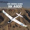 Elektrik/RC Uçak Orijinal WLTOYS A600 F949 Güncelleme Sürümü A800 5CH 3D6G SİSTEM DÜZENİ RC Uçak Quadcopter Sabit Kanat Drone 230509