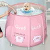 Badewanne faltbare erwachsene Badewanne Ganzkörper Badewanne Nylon Stoff Baby Schwimmbad isolierter Klappbad Bad Badezimmer Produkte