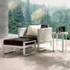 Mobilier de camp moderne extérieur rotin loisirs canapé Villa jardin balcon cour piscine Simple thé chaise