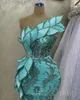 Aso Ebi 2023 arabe sirène luxueuse Robe de bal cristaux perles soirée formelle fête deuxième réception anniversaire robes de fiançailles robes Robe de soirée SH021