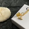 Designer 18k colares de latão de ouro 18k pingentes de letra letra letra letra de cobre moda de cobre de colar de casamentos de colar de jóias de casamento acessórios