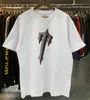 Designer Fashion Clothing Tshirt Tees Trapstar Tee Amerykański swobodny nadruk Krótki rękaw Lato Zrelaksowany Unisex Bawełniana koszulka Moda Luksusowy Casual Bawełniany styl uliczny