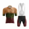 Radtrikot Sets Mann Sommer Kurzarm Radtrikot Set MTB Mallot Ciclismo Hombre Fahrradbekleidung Rennrad Shirts Anzug 230509