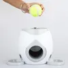 Toys Pet Ball Launcher Toy Dog Tennis Food Nagroda Maszyna Maszyna Interatywna zabieg Spowolnikowy Feeder Zabawa odpowiednia dla kotów i MJ72810