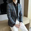 Men's Suits Rsfocus Elegant Stylish Blazer For Man 2023 Slim Fit Casual Suit Jackets Wedding Party Mens Blazers Luxury Terno Masculino XZ046