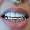 KRKC CO Hip Hop Grill Teeth Grillz Diamond 10K 14K 18K Gold Grillz Custom Fashion Hip Hop Jewelry for Women Men