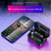 Partihandel Sky10 Bluetooth -hörlurar med utökad batterilivslängd TWS i öron med hög kraft hörlurar transparent telefonfodral för iPhone 11 Pro Max XS XR X 8 Plus