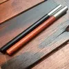 Handmade Wood 303 Stainless Steel Gel Pen Natural Color Metal Luxury Gift For Business Office & School Writing Tool