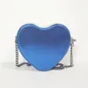 Kurt Geiger Kensington Mini Heart Chains Bag Lady Luxury Rainbow Crossbody Сумка через плечо Кошелек на молнии Дизайнерские сумки 5A Level Маленькие сумки-мессенджеры через плечо