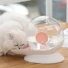 Кормление 2,8 л улиток пузырь автоматическая миска для воды для кошек фонтанная поилка для домашних животных диспенсер для воды большая поилка для кошек и собак