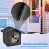 Jaulas impermeables para gatos, casa plegable para mascotas para perros pequeños, gatos, cama para mascotas, nido con almohadilla interior, accesorios portátiles para gatos al aire libre