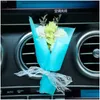 Other Exterior Accessories Car Air Outlet Freshener Per Diffuser Dried Flower Fragrance Interior Decoration Drop Delivery Mobiles Mo Dh52D