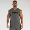 Mens Tank Tops Workout Cotton Clothing Gym Top Brand Casual Training Fitness Singlets Fashion Sleeveless Running Underhirt 230509