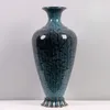 Vasi Yj American Light Lusso Decorazione Smalto Ceramica Vetro Lega Vaso Casa