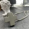 펜던트 목걸이 애니메이션 Eva Katsushika Misato 합금 여성을위한 Cross Necklace Cosplay 패션 구슬 체인 Charm Amulet