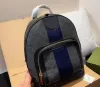 Ophidia ryggsäck i läder Designer bokväska designer resväska