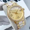 Ceramics Watch Automatic Mechanical Women 32mm Wristwatch Stainless Steel Designer Wristband Casual Bracelet Business Wristband