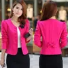 Women's Suits Blazers Spring And Autumn Solid Color Fashion Slim Office Short Elegant Single Coat 230509