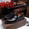 ZAPATOS DE VESTIR DE LUJO PARA HOMBRE DE NEGOCIOS CLÁSICOS A LA MODA Elegantes ZAPATOS formales de boda DISEÑADOR DE HOMBRES Resbalón en la oficina ZAPATOS OXFORD para HOMBRE 22