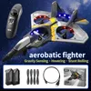 Electric/RC Aircraft Rc Plane V17 Gravity Sensing Aircraft Glider with Light Radio Control Helicopter Foam Remote Controlled Airplane Toys for Boys 230509