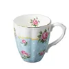 Strumenti per tè al caffè in stile inglese tazza di porcellana con tazza di acqua in ceramica grande tazza per latte di latte in ceramica tazza di vetro per la colazione p230509