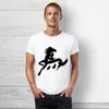 Men's T Shirts Hip Hop Shirt Men 2023 Streetwear Print Wild Horse Tshirt Harajuku Summer Tops Tees Short Sleeve Cotton T-Shirt