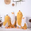 50/70/90cm Kawaii Banana With Duck Peluche Toys Stuffed Creative Dolls Bed Pillow Cushion for Children Gifts Kids Birthday Toys