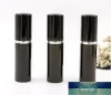 Groothandel zwarte kleur 5 ml 10 ml mini draagbare hervulbare parfum verstuiver spuitfles lege flessen cosmetische containers flessen